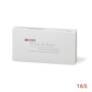 3M ESPE White & Brite Tooth Whitening Gels - 16% - 4pk