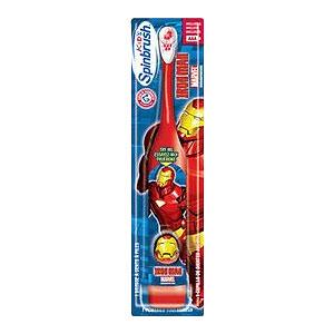 Spinbrush Kids Battery-Powered Toothbrush - Iron Man