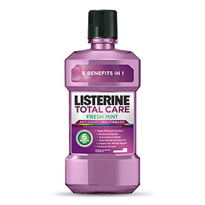 Listerine Total Care Anticavity Mouthwash - Fresh Mint - 1L