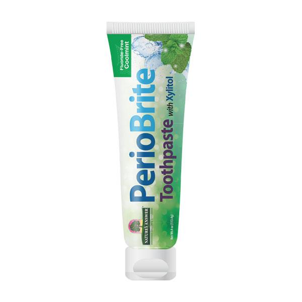 Nature's Answer Periobrite Fluoride Free Toothpaste - Coolmint - 4oz