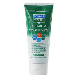 SmartMouth Premium Zinc Ion Toothpaste - Mild Mint - 6oz