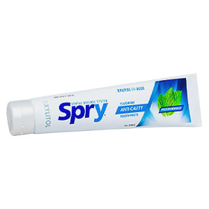 Spry Anti-Cavity Xylitol Toothpaste - Peppermint - 5oz