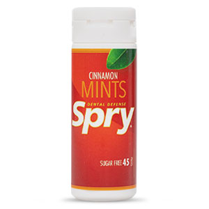Spry Xylitol Mints - Cinnamon - 45ct